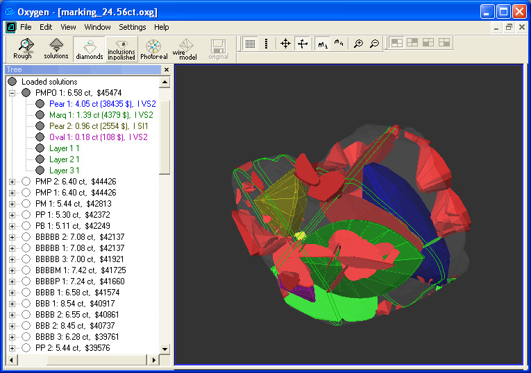 Marking 24.56ct