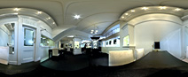 HDR panorama - Holloway Diamonds, Canterbury - halogens, metal halide and daylight